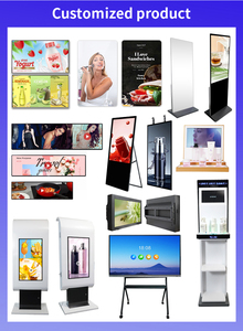 32 43 49 55 65 inch di động ngoài trời kỹ thuật số biển kiosk màn hình cảm ứng tầng thường vụ dọc Máy nghe nhạc quảng cáo - Product Image 6