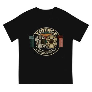 T-shirt streetwear graphique vintage 1981 décontracté pour hommes, qualité supérieure, motif uni 100% coton - Product Image 4