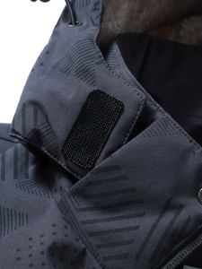 Chaqueta bomber de cuero personalizada directa de fábrica para hombre, transpirable e impermeable, estilo Hip Hop para invierno, precio al por mayor - Product Image 4