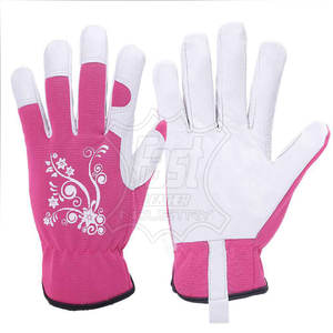 ถุงมือทำสวนผ้าฝ้ายแบบเสริมความแข็งแรง รับผลิตแบบ OEM ODM เป็นมิตรกับสิ่งแวดล้อม ถุงมือทำสวนสำหรับงานหนัก - Product Image 1