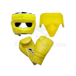 Wholesale Hot Sale MMA <b>Boxing</b> <b>Sparring</b> <b>Set</b> Gloves PU Leather Customized Color & Logo Sports Protection for Martial Arts - Product Image 6