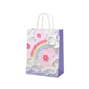 Borse Personalizzate con Stampa di Fiori a Olio, <span class=keywords><strong>Borsa</strong></span> Regalo con Manico per lo Shopping, con Logo Stampato, in Materiali Riciclati - Product Image 3