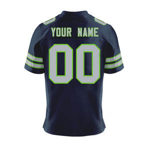 Latest Design American Football Jersey Polyester Material High Quality <b>Light</b> Weight <b>Cheap</b> Price American Football Jersey - Product Image 2