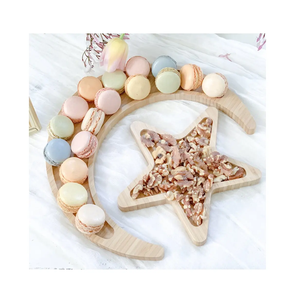 Plateau à chocolat en bois de qualité supérieure utilisé pour les fêtes de Noël Plateau à fruits secs en bois personnalisé en usine - Product Image 6