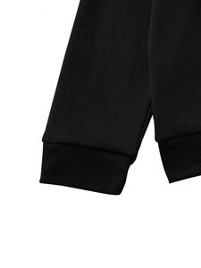 Sudadera con capucha de algodón 100% para hombre, sudadera cómoda de lana con logotipo personalizado, diseño impreso, temporada de invierno, cuello con capucha, talla XS - Product Image 6