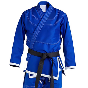 Kimono de Judo Blanco Personalizado, Poliéster/Algodón, Duradero, Transpirable, de Secado Rápido, Uniforme de Artes Marciales Unisex para Entrenamiento - Product Image 1