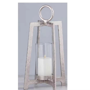 เชิงเทียนโลหะแบบโบราณมี3ชุดเชิงเทียนโลหะแบบวางตรงกลางโต๊ะทำด้วยมือเชิงเทียนแบบวินเทจออกแบบใหม่ล่าสุด - Product Image 3