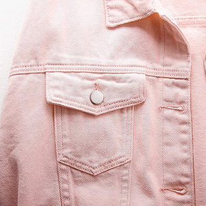 แจ็คเก็ตยีนส์ผ้าฝ้ายฟอกพรีเมียม 2026 เสื้อคลุมเดนิมสุดเท่สไตล์คลาสสิก - Product Image 4