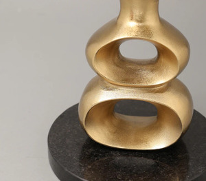 Modern Luxury Round Gold Stainless Steel Leg Coffee Tea <b>Table</b> with Marble <b>Top</b> for Living Room or <b>Dining</b> Room Home Furniture - Product Image 3