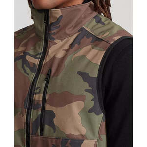 Tiro senderismo caza impresión transpirable cuerpo calentador Gilet hombres tiro chaleco sin mangas calentador chaquetas sublimación impresión - Product Image 3