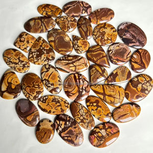 Venta al por mayor 100% Natural Outback Jasper cabujón AAA grado piedras preciosas sueltas alta calidad mezcla forma para la fabricación de joyas - Product Image 1