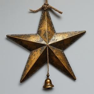 Carillon éolien mobile en fer Royal Heritage avec finition or antique Design Art Déco pour balcon-Beauté vintage et musique apaisante - Product Image 4