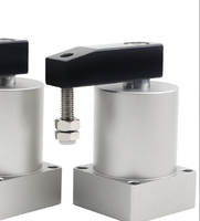 Élément pneumatique d'angle rotatif à serrage par piston en acier inoxydable SCD100x25 pour moteur de camping-car