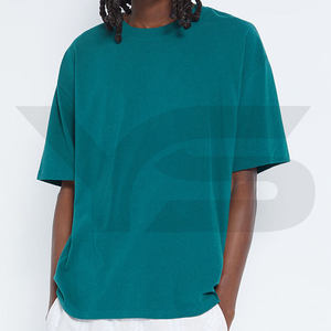 เสื้อยืดผ้าฝ้าย100% โอเวอร์ไซส์สำหรับผู้ชายเสื้อเจอร์ซีย์แขนสั้นขนาดใหญ่พิเศษออกแบบโลโก้ได้ตามต้องการ - Product Image 1