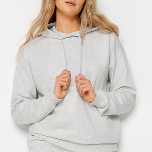 Fabricante profesional Drop Shoulder Hoodies para mujeres Venta al por mayor Nuevo diseño Mujeres Sudadera con capucha de gran tamaño - Product Image 2