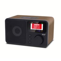 DB-230C Radio FM kayu DAB +/DAB/kualitas suara bagus dengan fungsi Radio Internet dan jam