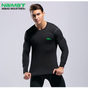 Camiseta Deportiva de Poliéster para Hombre, Transpirable, de Compresión, para Gimnasio, Running, Fitness, Entrenamiento, Culturismo, con Decoración de Malla Frontal - Product Image 1