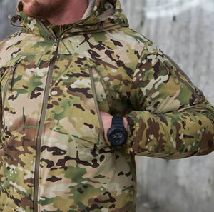 เครื่องแบบยุทธวิธีเสื้อแจ็กเก็ตผ้าฝ้ายลายพรางสำหรับผู้ชาย, แจ็กเก็ตผ้าฝ้ายกันหนาวกลางแจ้งฤดูหนาว - Product Image 6