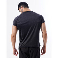 T-shirt de gymnastique musculation personnalisé pour hommes, vêtements de fitness respirants