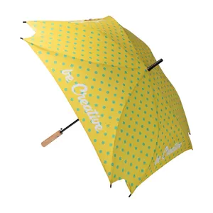 Ombrello Quadrato Sostenibile in RPET CreaRain, Articolo Promozionale per Merchandising - Product Image 1