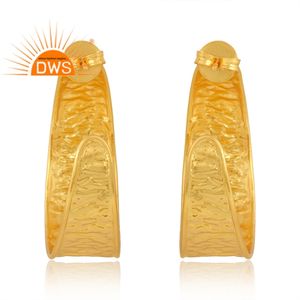 ต่างหูข้อมือทองเหลืองชุบทอง18K ขายดีเครื่องประดับที่กำหนดเองสำหรับของขวัญผู้หญิงสำหรับคอลเลกชันวินเทจของเธอ - Product Image 2