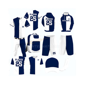 Uniforme de Béisbol Juvenil, venta al por mayor, ropa de entrenamiento personalizada de alta calidad, ropa deportiva transpirable, paquete de Oferta - Product Image 1