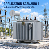 Transformateur de puissance économique 700 kVA, entrée 220 kV, sortie triphasée 480 V, immergé dans l'huile, approuvé, à faibles pertes et à économie d'énergie pour réseau électrique.