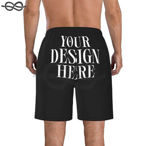 กางเกงขาสั้นสำหรับผู้ชายกางเกงขาสั้นชายหาดที่มีสไตล์แห้งเร็วปรับแต่งข้อความของคุณในฤดูร้อนสวมใส่สบายและมีประสิทธิภาพ - Product Image 3