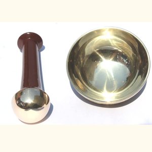 BAGUETTE KANSA KANSA VATKI/OUTIL DE MASSAGE DU VISAGE ET DES PIEDS RELAXATION et NETTOYAGE PROFOND ANCIEN (Mini Kansa 3.5 cm Vatki) - Product Image 2