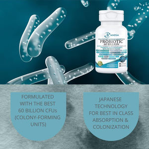 Cápsulas de Probióticos Personalizables, 50 Mil Millones de UFC, Suplemento de Cápsulas Probióticas para la Salud Intestinal, Cápsulas de Prebióticos Digestivos - Product Image 4