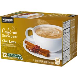 Café Escapes Chai Latte, dosettes K-Cup individuelles Keurig, 72 unités - Product Image 6