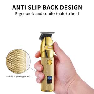 Máquina de Cortar Cabello Recargable con Pantalla LED, Recortadora y Afeitadora de Barba Ajustable para Hombre con Fuente de Alimentación por Cable/Batería - Product Image 3