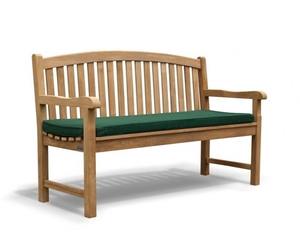Premium Solid Teak Modern Minimalist Park <b>Bench</b> Durable Water Resistant <b>2</b>-<b>Seater</b> Outdoor Furniture Apartment Patio Resort Hotel - Product Image 3