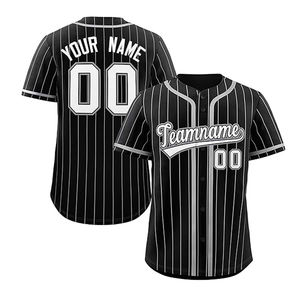 Camiseta de béisbol sublimada personalizada de calidad, camiseta transpirable con cuello redondo para jóvenes y adultos, camisa con botones para ropa deportiva para jugadores de béisbol - Product Image 5