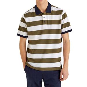 Calidad 220 gramos poliéster/algodón liso teñido hombres Polo ligero transpirable de talla grande patrón de logotipo sólido Ajuste de gran tamaño caliente - Product Image 3