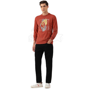 Sudaderas personalizadas para hombre, Jersey informal de tela mezclada de algodón, sudadera para uso diario, sudaderas para hombre de alta calidad - Product Image 1