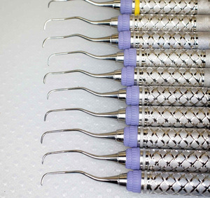 ชุดเครื่องมือผ่าตัดทันตกรรม16ชิ้นชุดเครื่องมือทันตกรรมแบบต่างๆพร้อม Everedge Implant ด้ามจับกลวง curettes sinus Lift sickle Scaler - Product Image 4