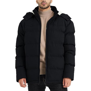 OEM Custom Logo Puffer <b>Jacket</b> 2025 <b>Men</b> Premium Lightweight Waterproof Insulated Winter Outerwear Bulk Wholesale Fashion Wear - Product Image 1