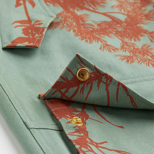 Chaquetas Vaqueras y Pantalones Vaqueros Personalizados con Estampado Completo y Cierre Dorado, Estilo Antiguo para Hombre - Product Image 5