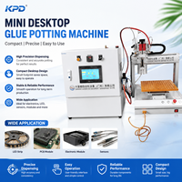 Equipo de Dosificación de Pegamento de Escritorio de 3 Ejes, Mini, Automático, para Pegamento de Dos Componentes, Epoxi, Silicona, PU, Venta al Por Mayor de Fábrica