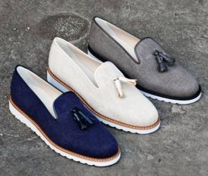 รองเท้าหนังโลฟเฟอร์แฟชั่นราคาไม่แพงกันลื่นทนทานสำหรับสวมใส่สบายสำนักงานและเหมาะสำหรับใช้ในชีวิตประจำวันรองเท้าพรีเมี่ยม - Product Image 4