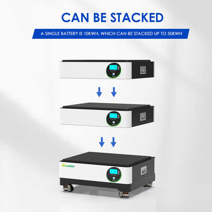 All-in-one Stacked Lifepo4 Battery - 50kwh Energy Storage