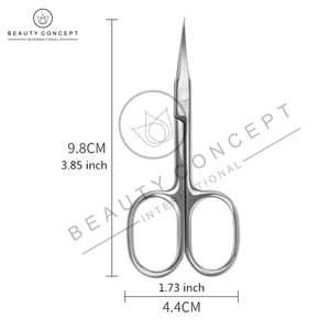 Tijeras para Uñas de Acero Inoxidable con Punta Afilada para Diestros, Cuidado de las Uñas, Belleza Internacional, Alta Calidad, Manicura y Pedicura - Product Image 3