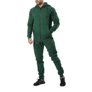 2024 haute qualité hommes grande taille formation Jogging fermeture éclair sweats à capuche confortable deux pièces ensemble imprimé survêtements respirant personnalisé - Product Image 3
