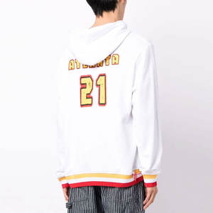 "Basics Cotton Blend Pixel Art Hoodie, unisex ATL Graphic Pullover con diseño retro de dibujos animados de 8 bits" - Product Image 4