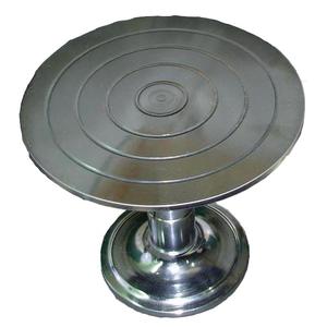 Hot Selling <b>Wedding</b> Party Celebration Nickel Finishing Metal <b>Cake</b> Server Stand Home Birthday Party <b>Cake</b> Serving Stand - Product Image 2