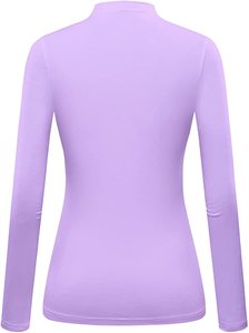 Unisex <b>Long</b> <b>Sleeve</b> Scrub Top Blue Knitted Cotton Hospital Uniform Blouse with Seamless Fusing by KATBROS INDUSTRY - Product Image 6