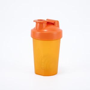 Bouteille de sport personnalisée avec logo, sans BPA, en plastique, pour protéines en poudre, avec boule mélangeuse - Product Image 2