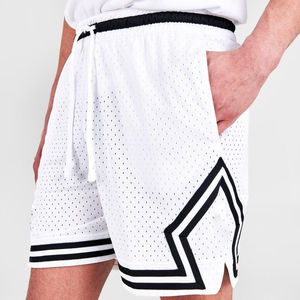 Pantalones cortos de gimnasio de talla grande para hombre al por mayor ropa informal de algodón ecológica con cordón ropa deportiva de verano sublimación patrón sólido - Product Image 5