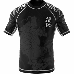 Rashguards rash GUARD BJJ rash GUARD พิมพ์ลายแบบกำหนดเอง - Product Image 4